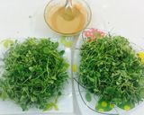 Hình bước làm 1 của món Cá đù rau mầm và sự kết hợp