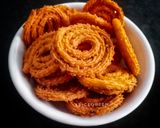 A picture of step 4 of Chakli Chakri.