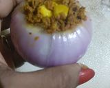A picture of step 7 of Soya granules Stuffed Baked Onion.