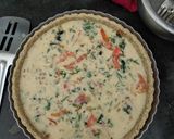 A picture of step 12 of Quiche with oats crust.