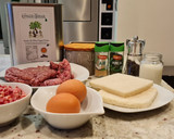 Foto del paso 1 de la receta: Albóndigas con jamón en salsa de Pedro Ximénez con patatas