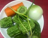 Hình bước làm 1 của món 👨🍳👨🍳 MƯỚP ĐẮNG NHỒI THỊT