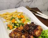 Foto langkah ke 7 dari resep Teriyaki Chicken Steak.