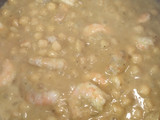 Langostinos al curry con coliarroz