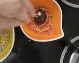 A picture of step 3 of Chocolatey Fruity Lollipop.