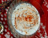 A picture of step 4 of Aloo Raita.