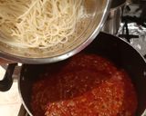 Bolognai spagetti recept fázis 3 fotója