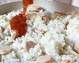 Foto langkah ke 3 dari resep Nasi Panggang Keju.