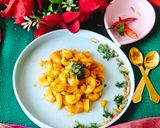 A picture of step 4 of MACARONI (Cheese Corn Macaroni pasta).