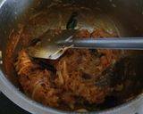 A picture of step 4 of Rashiya Bhaat.