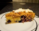 A picture of step 7 of Blueberry Cake.