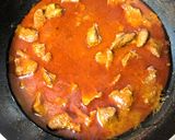 A picture of step 4 of Tala Hua Gosht (Mutton Fry - Hyderabadi style).
