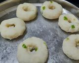 A picture of step 2 of Sooji vada.