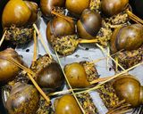 Hình bước làm 6 của món Ốc nhồi thịt nướng sả