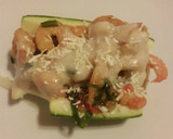 Foto del paso 3 de la receta: Canoitas de calabacín con camarones