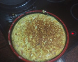Foto del paso 4 de la receta: Tortilla de papas y jamón cocido