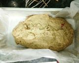 A picture of step 8 of Oats banana walnut tutifuti bread.