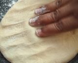 A picture of step 5 of Wheat Flour Pizza Base, No Yeast, No Oven.