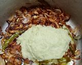 A picture of step 4 of Mutton biryani.