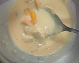 A picture of step 6 of Fruit custard.