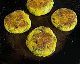 A picture of step 7 of Sweet Potato 🍠 & Barley Flour Stuff Roti (Tikki Chaat From Left Over Stuffing).