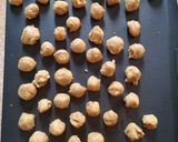 Une image de l'étape 1 de Cookies chocolat au coeur de beurre de cacahuètes.