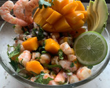 Foto del paso 6 de la receta: Ceviche de camarón 🍤 con mango