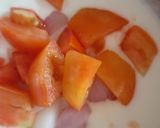 A picture of step 3 of Curd salad.