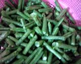 Foto langkah ke 1 dari resep Tumis kacang panjang+tahu.