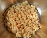 Foto del paso 1 de la receta Ensalada de alubias blancas con pollo y ajetes