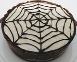 Foto del paso 8 de la receta Tarta de queso de tela de araña para Halloween (sin horno)