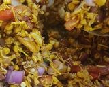 A picture of step 3 of Papad Bhelpuri.