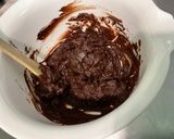 Une image de l'étape 7 de Fondants au chocolat, rice krispies, abricots et pistaches.