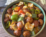 Foto langkah ke 4 dari resep Blackpapper meatball.