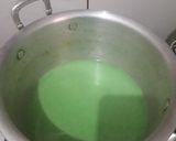 Foto langkah ke 2 dari resep Puding tape ketan hitam lapis pandan.