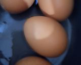 Foto langkah ke 1 dari resep Telur Panggang Keju 3 bahan.