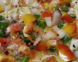 A picture of step 7 of Veggies Moog,urad dal omelette dosa.