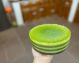 A picture of step 5 of Matcha Steamed Layer Cake (Bánh da lợn).