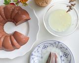Foto langkah ke 5 dari resep Pudding Coklat Vla ala Kfc.