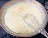 A picture of step 4 of Mango Phirni.