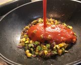 Foto del paso 4 de la receta: Fusilli en salsa de calabacita y vodka