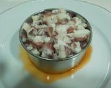 Foto del paso 6 de la receta Tartar de pulpo, maíz dulce y pimientos del piquillo