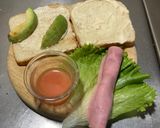 Foto del paso 2 de la receta: Sándwich 🥪 jr🍴