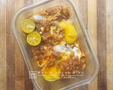 Gambar langkah 6 resipi Sambal Sardin Pecah Telur.