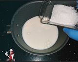صورة لخطوة 2 من وصفة مهلبية الموز🍌باللبن🥛والبسكويت🍪للاطفال👶والكبار🧕