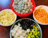 Hình bước làm 1 của món Chè thái