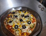 A picture of step 8 of Double Decker Wheat Base Pizza.