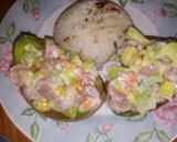 Foto del paso 3 de la receta: Canastitas de aguacate ❤️🙏🤤👩👧👦🥑🌽