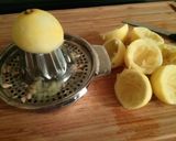 A picture of step 2 of Lemon Posset.