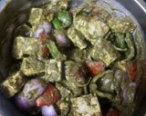 A picture of step 2 of Punjabi Hariyali Paneer Tikka.